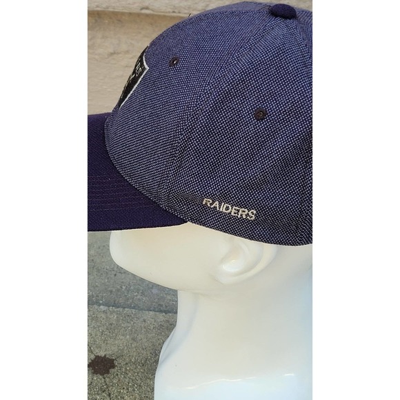 Vtg Los Angeles Oakland Las Vegas Raiders Hat Sam's Cap - Picture 5 of 9